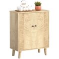 thumbnail image 1 of HOMCOM Armoire de Rangement pour Salon Buffet avec Portes à Fermeture Douce, 1 of 10