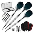 thumbnail image 1 of Viper Diamond Lightweight Soft Tip Darts w/Storage/Travel Box, 16 Grams, Black, 1 of 4