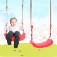 thumbnail image 4 of Kids Swing Professional Adjustable Plastic Swing Tree Swing Outdoor Swing, 4 of 8