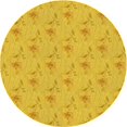 thumbnail image 1 of Ahgly Company Machine Washable Indoor Square Transitional Gold Yellow Area Rugs, 3' Square, 1 of 7