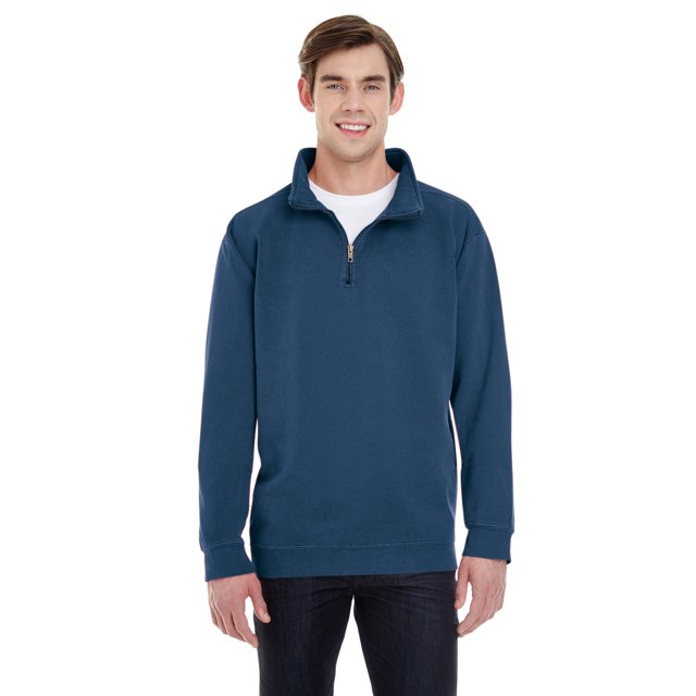Comfort Colors - Sweat à Capuche Quart de Zip Teint