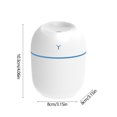 thumbnail image 3 of Dvkptbk Bedroom Mini Humidifier Car Portable/Hotel Travel/Office Desktop Humidifier USB Humidifier Auto Shut Off 220ml/420ml, 3 of 6