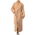 thumbnail image 5 of Timegard Peignoir pour Femmes à Manches Longues, Col à Revers, Chemises de Nuit Longues en Peluche, Robes d'Automne et d'Hiver Chaudes et Confortables, 5 of 5