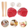thumbnail image 3 of CNKOO 2 Sets Mini Glove Baseball Bat and Ball Set Simulation Props Miniatures Sports Accessories, 3 of 8