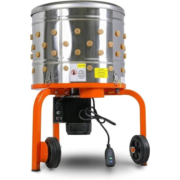 SuperHandy Chicken Plucker 1HP 120VAC