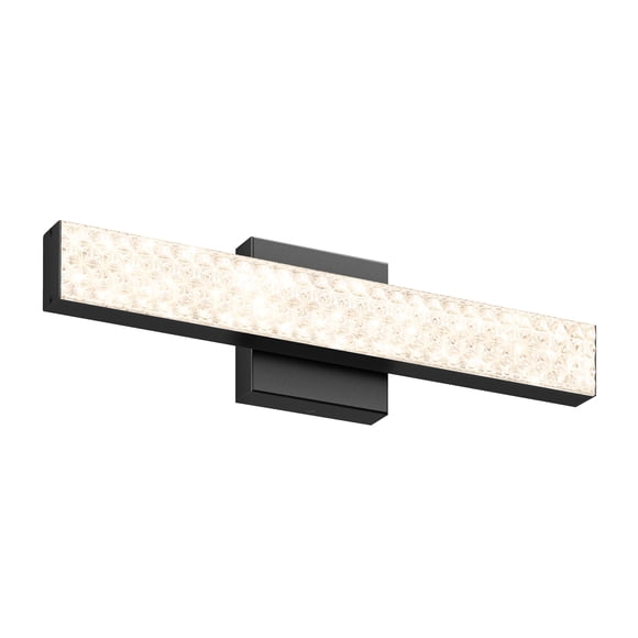 Adeline Modern LED Bathroom Vanity Light 3 CCT Matte Black