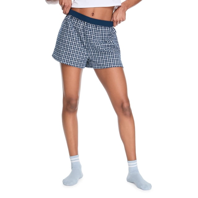 No Boundaries Women's Twill Sleep Boxer