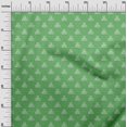 thumbnail image 3 of oneOone Rayon Green Fabric Kids Alphabet Craft Projects Decor Fabric Printed By The Yard 56 Inch Wide, 3 of 4