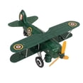 thumbnail image 1 of Avion à Remonter, Jouet Avion Vintage Artisanal de Collection pour Enfants pour Bureau, 1 of 7