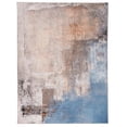 thumbnail image 1 of Tapis d'appoint lavable Kyler 3 pi x 5 pi beige et bleu, 1 of 7