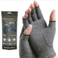 thumbnail image 1 of YOPTOP Arthritis Gloves with Grips - Men & Women Textured Fingerless Compression - Open Finger Hand Gloves for Rheumatoid and Osteoarthritis - Arthritic Joint Pain Relief for Computer Typi,S, 1 of 6