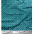thumbnail image 1 of Soimoi Georgette Viscose Fabric Circle & Curve Diamond Geometric Printed Fabric 1 Yard 42 Inch Wide, 1 of 3