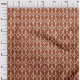 thumbnail image 2 of oneOone Organic Cotton Poplin Twill Fabric Geometric Ikat Decor Fabric Printed BTY 42 Inch Wide, 2 of 4