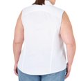thumbnail image 4 of Lee Riders Women's Plus Sleeveless Woven Shirt, 4 of 4