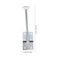 thumbnail image 3 of LEEYNEER RV T Shape Door Retainer Stainless Steel Lock Secure Camping 1Set, 3 of 6