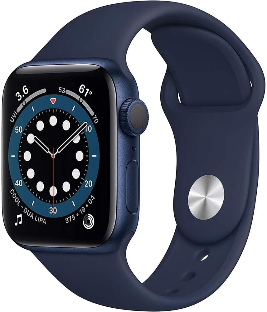 Refurbished Apple Watch Series 6 Aluminum 40mm A2291 (GPS Only, No Cellular) Blue (Grade B)