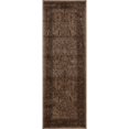 thumbnail image 1 of Unique Loom Tapis Botanique la Jolla 2' 2 x 6' Runner Brun Clair/brun Foncé, 1 of 10