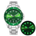thumbnail image 1 of PVCS Montres de Mode pour Hommes Horloges Montres Acier Inoxydable Robes Décontractées Poignet Cristaux, 1 of 5