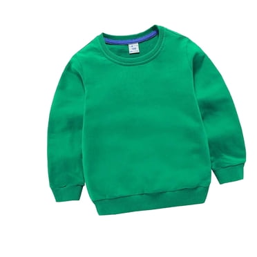 Winter Kids Hoodies Boys Girls Children Solid Color Childrens Sweater Pullover Outerwear