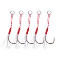 thumbnail image 2 of Heavy Duty Fishing Hooks, Better Protection Fishing Barbed Hooks Long Lasting  For Deep Sea, 2 of 8