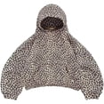 thumbnail image 1 of Chandail à Capuchon Ample pour Femmes à Imprimé Léopard Style Rétro 2000, 1 of 5