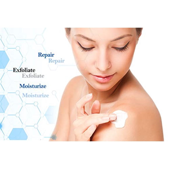 Dermal Therapy Alpha Hydroxy High Potency Lotion - Moisturizing and Exfoliating Treatment for Scaly, Flaky, Dry Skin | 10% Urea and 10% Lactic Acid | 16 fl. oz