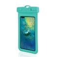 thumbnail image 1 of Ruiboury Waterproof Phone Pouch 7.2 Inch Dry Bag with Lanyard Cellphone Case Blue 2Set, 1 of 6