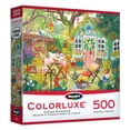 thumbnail image 2 of RoseArt - Colorluxe 500-Piece - Garden Birdhouse- Adult Interlocking Puzzle, 2 of 6