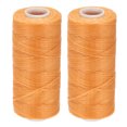thumbnail image 1 of Unique Bargains Orange Polyester Waxed Leather Sewing Thread, 55 Yards, 2 Pack, 1 of 6