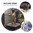 thumbnail image 3 of OULII Medium Pet Cage Dog Cage Black Iron Ventilation Training 1Pack, 3 of 8