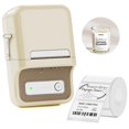 thumbnail image 1 of NIIMBOT B21 Label Maker, Thermal Label Printer, Portable Inkless Label Makers for Home/Office/Business, with 1 Pack 50x30mm White Label, Compatible with iOS & Android, (White), 1 of 8