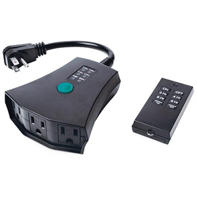 Minuterie Numérique avec Télécommande, Intérieure Ou Extérieure - RC-021/TR033-7