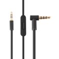 thumbnail image 2 of [TOP.SALE]Replacement 3.5mm L Jack Audio Cable Cord Wire With 90 Degree Angle Audio Line With Mic Solo High Definition Studio Pro, 2 of 10