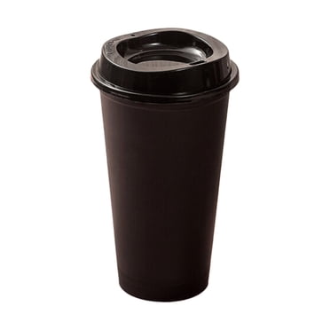 LQXZWJY Travel Mug - Insulated Reusable Coffee Tumbler with Plastic, Leak-Proof Lid, BPA-Free - Portable Mug for Hot & Cold Drinks, Cup Holder Friendly
