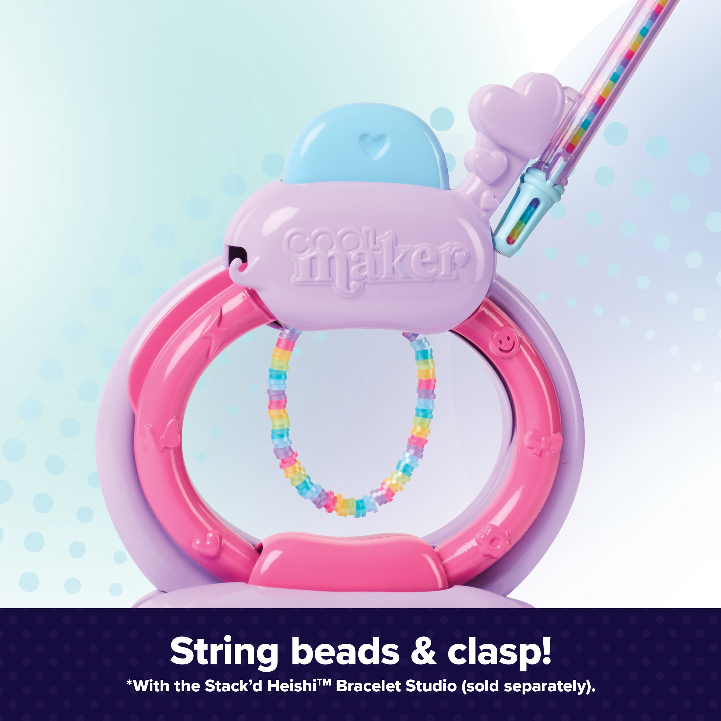 Cool Maker, Stack’d Heishi Bracelet Maker Expansion Pack, for Kids Ages 7 and up