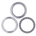 thumbnail image 3 of Bearing 3pcs Thrust Ball Bearing Carbon Steel Single Direction Ball Bearings for Jack Machine Tool Automobile, 3 of 7