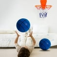 thumbnail image 1 of WLOELOEW Blue Mute Ball Indoor Children'S Silent Basketball Racket Ball Sports Ball Toys Baby Sponge Ball Frame, 1 of 5