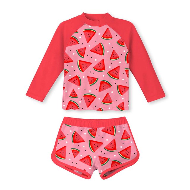 Girl Swimsuit 2 Piece Summer Tankini Bathing Suit Ruffle Bathing Suit for Teens 14-15 Years