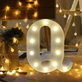 thumbnail image 3 of Daisyyozoid Alphabet LED Letter Lights Light Up Standing Hanging Q, 3 of 3