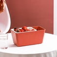 thumbnail image 3 of Agiferg Lazy Double-layer Fruit Plate Basket Household Plastic Candy Plate Box Creative Kitchen Living Room Eating Melon Seed Plate, 3 of 7