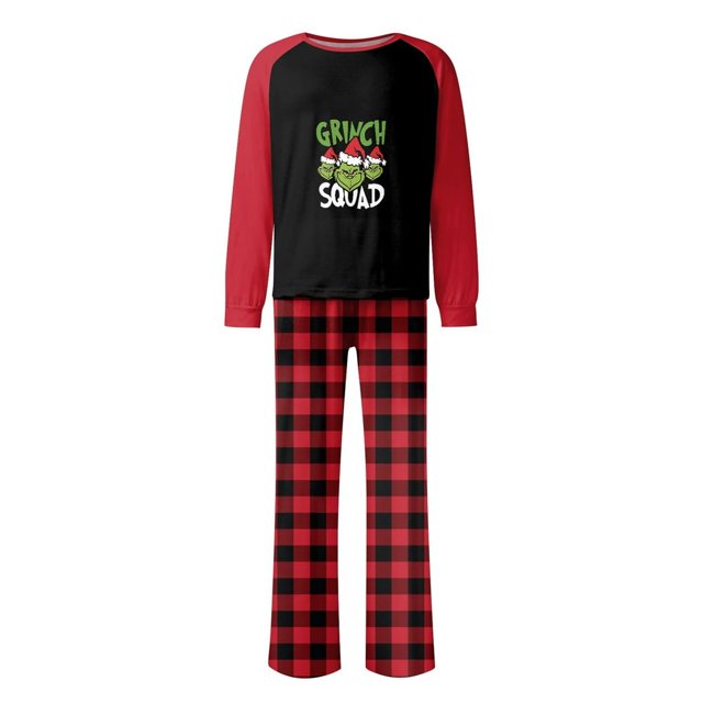 Pyjamas de Noël Assortis pour Hommes Ensembles de Pyjamas de Vacances pour la Famille