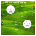 thumbnail image 3 of 6X Rangefinder For Golf 500M/1000M Range Finder For With Distance/Speed /Flag Pole Lock,Meter/Yard ,High Accuracy, 3 of 7