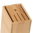 thumbnail image 2 of Fdit Bamboo Knife Rack,Knife Stand Block Organizer Tool,Multifunctional Holes Knife Rack Storage Rack Tool Kitchen Knife Holder Knife Block Tool, 2 of 10