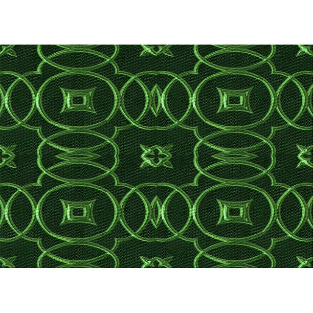 Ahgly Company Tapis Rectangulaire Lavable en Machine Intérieur Vert Transitionnel, 3 Pieds x 5 Pieds