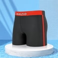 thumbnail image 2 of Toddler Little Kids Swim Trunks Loose Fit Swimming Shorts Cute Cartoon Breathable Boy Surf Trunks Spring Beach Bathing Suits L, 2 of 3