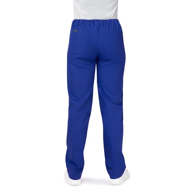 Adar Universal Mens Scrubs - Drawstring Tapered Leg Scrub Pants