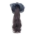 thumbnail image 1 of Clip On Ponytail Hair Extension Synthetic Ponytail Hair Tail Hairpiec' Hair R9M2, 1 of 9