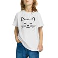 thumbnail image 4 of RXIRUCGD Tout-Petits Enfants Garçons Filles T-shirt à Imprimé d'Halloween Mode Mignon Col Rond Imprimé Manches Courtes Haut ( Blanc, Taille : 3 Ans ), 4 of 4