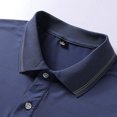 thumbnail image 4 of TIEVOSA Chemise à Manches Courtes pour Hommes, Mode Avancée avec Écran de Glace et Yeux, 4 of 7
