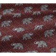 thumbnail image 5 of oneOone Viscose Jersey Fabric Elephant Block Print Sewing Fabric BTY 60 Inch Wide, 5 of 5
